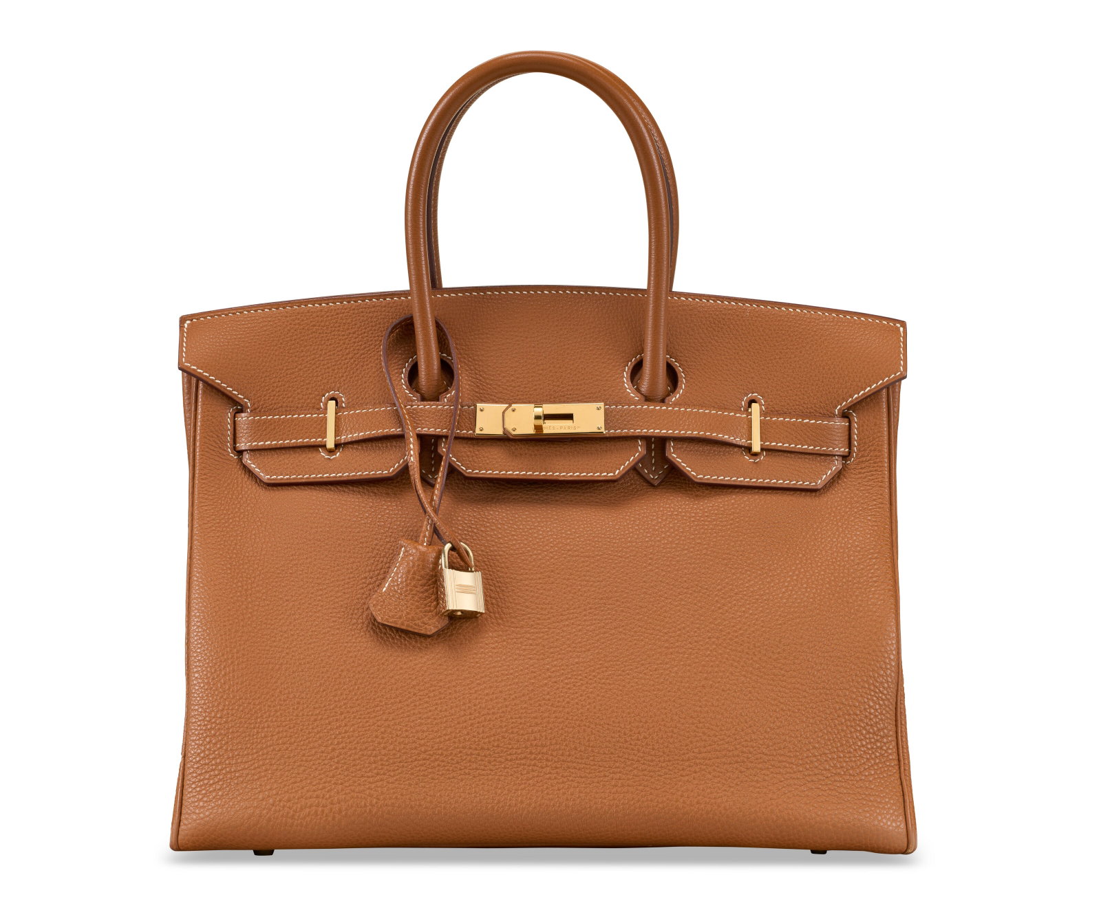 A GOLD TOGO LEATHER BIRKIN 35 WITH GOLD HARDWARE HERMÈS, 2004 (1 of 4)