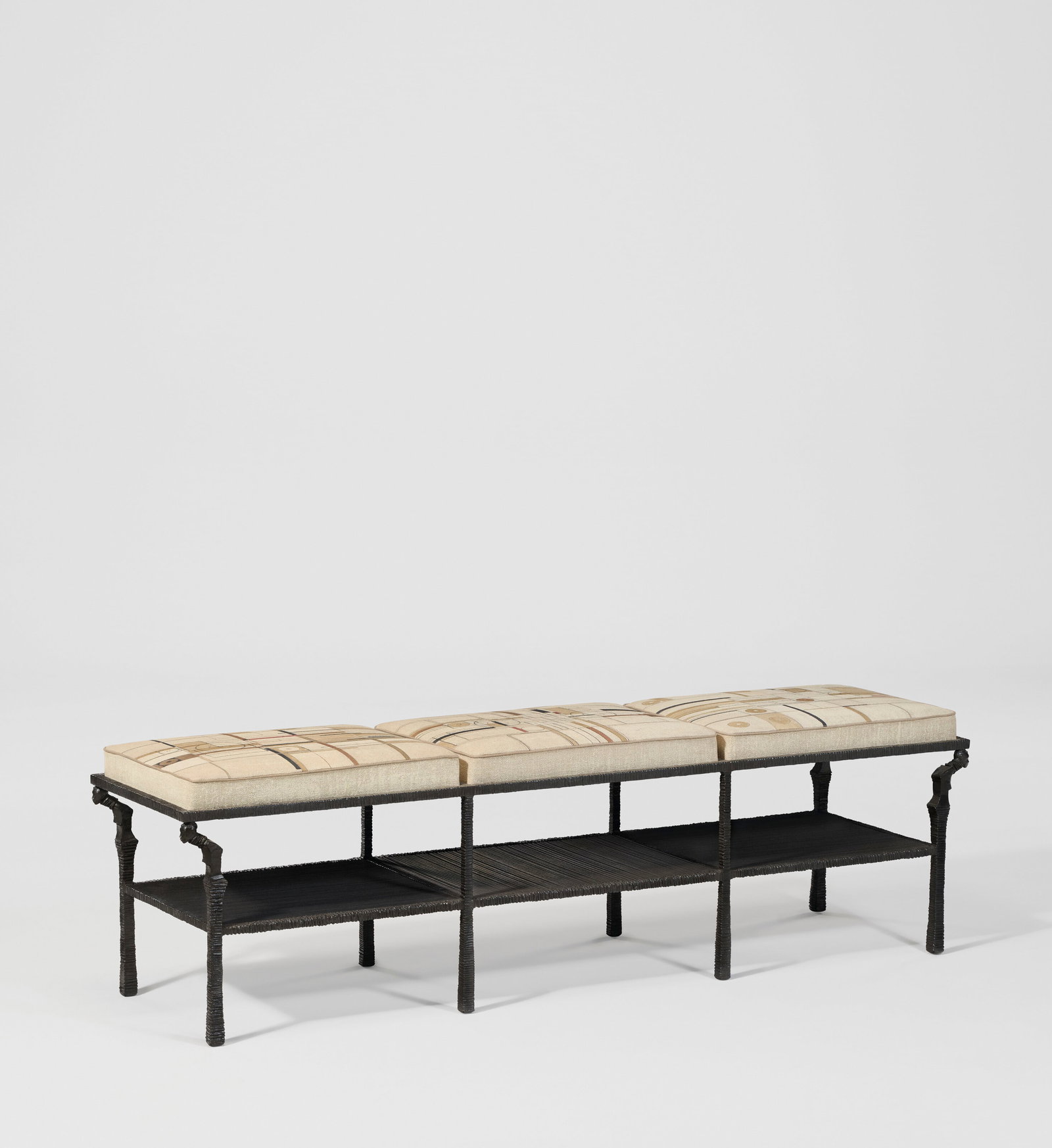 INGRID DONAT (B. 1957) 'Femmes aux Colliers' Bench-Bookcase, 2007 (1 of 4)