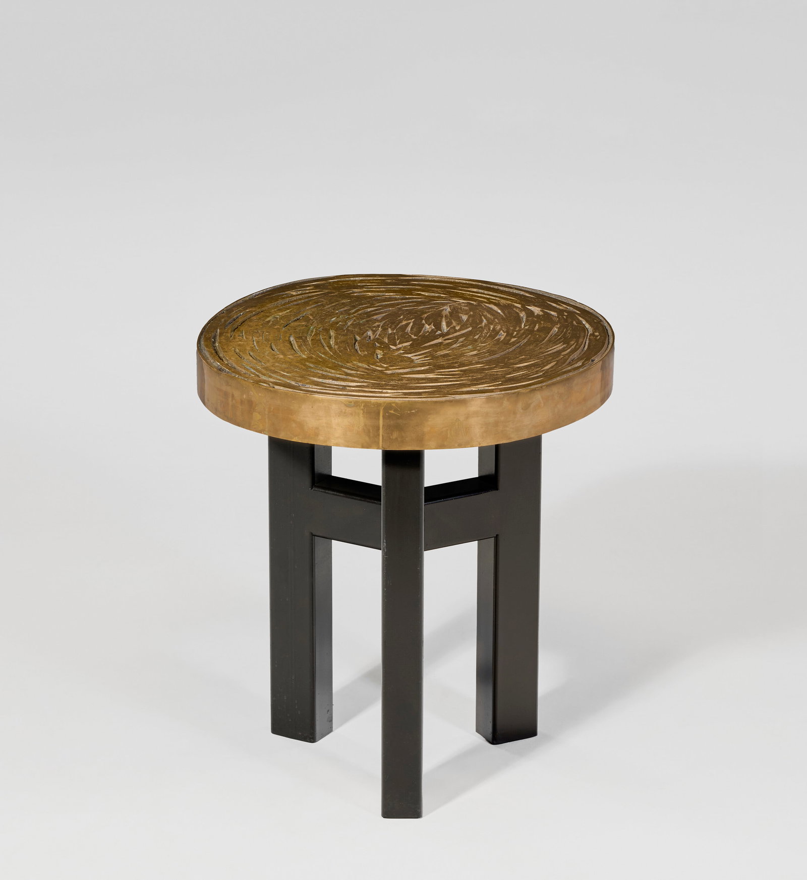 ADO CHALE (1928-2025) 'Copeaux' Side Table, circa 2000 (1 of 3)