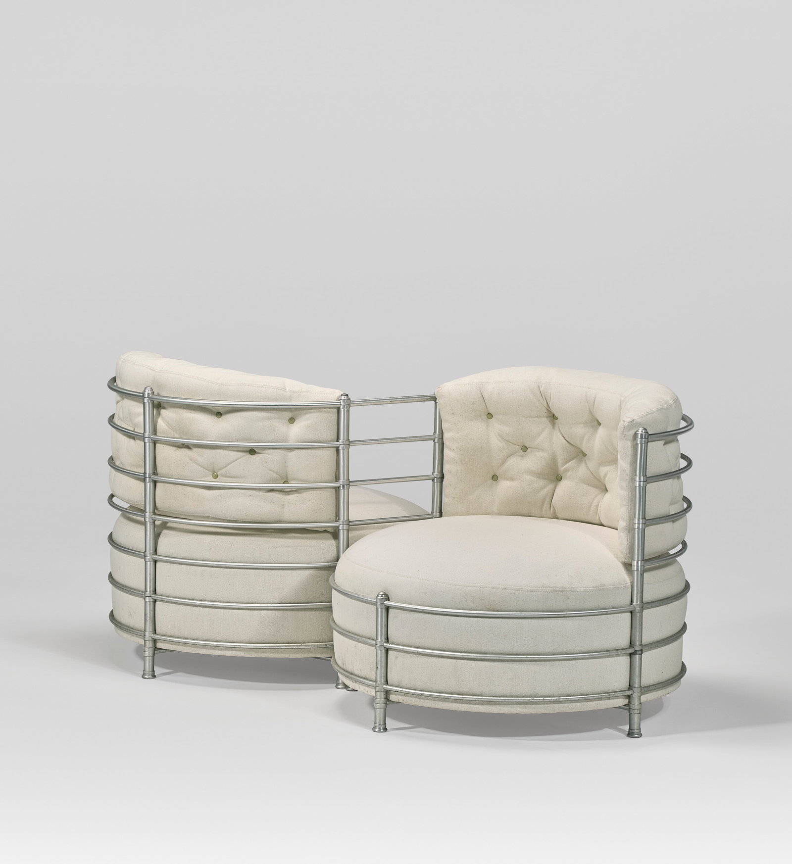 WARREN MCARTHUR (1885-1961) Rare 'Tête-à-tête' Chair, circa 1935 (1 of 4)
