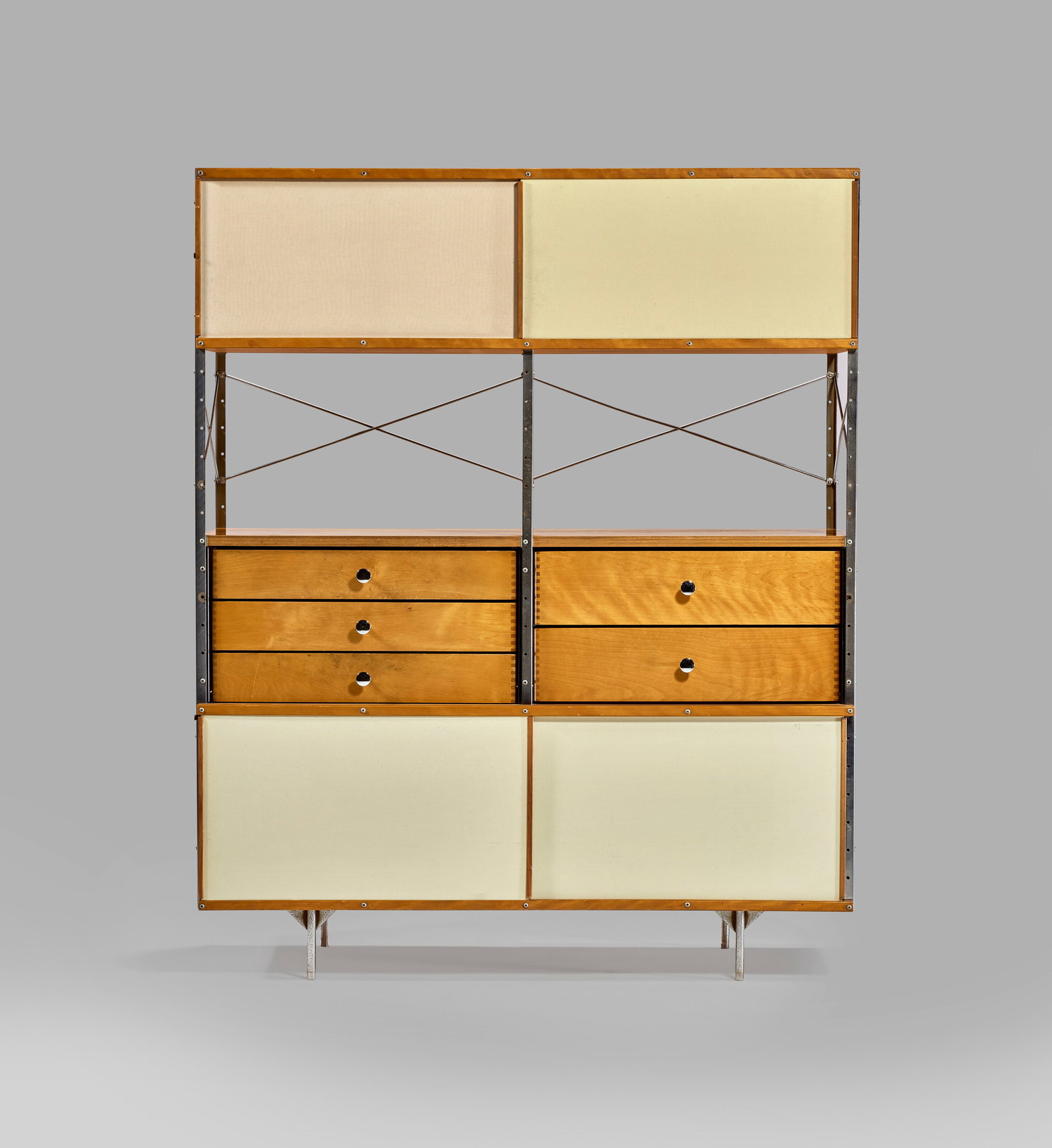 CHARLES EAMES (1907-1978) AND RAY EAMES (1912-1988) 'Eames Storage Unit' or 'ESU' from the '400' (1 of 4)