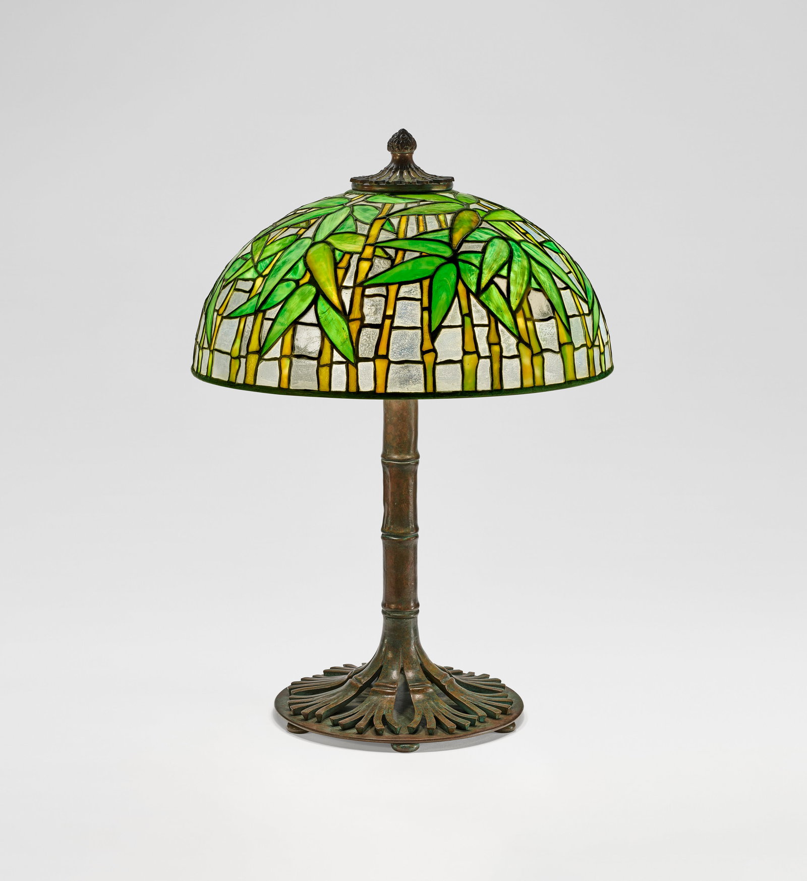 TIFFANY STUDIOS 'Bamboo' Table Lamp, circa 1910 (1 of 4)