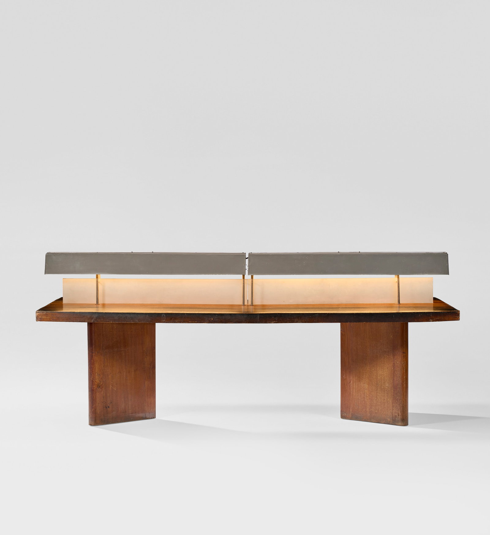 PIERRE JEANNERET (1896-1967) Illuminated Library Table, Model No. PJ-TAT-10-B, designed for the (1 of 4)
