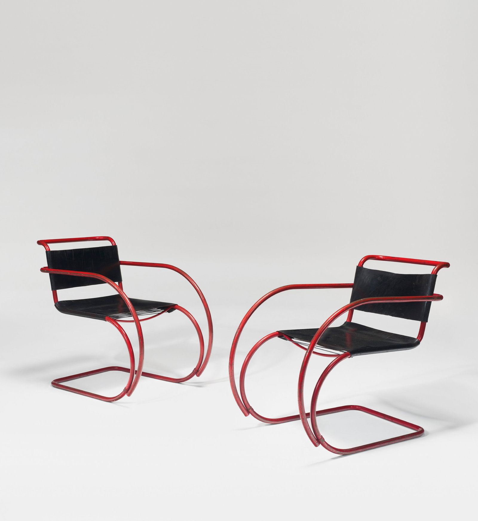 LUDWIG MIES VAN DER ROHE (1886-1969) Pair of Armchairs, Model No. MR 20, designed 1927, executed (1 of 4)