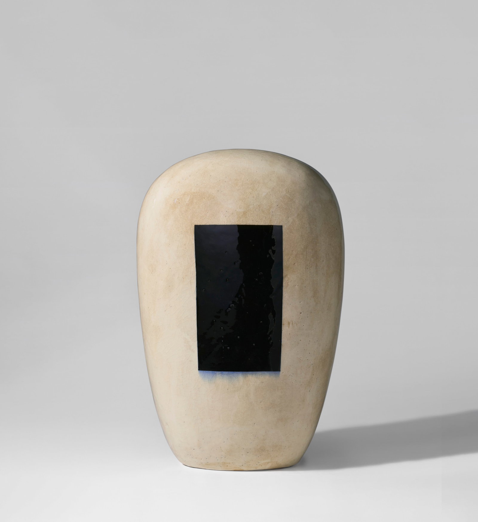 JUN KANEKO (B. 1942) Untitled (Dango), 2004: Details JUN KANEKO (B. 1942) Untitled (Dango), 2004 glazed ceramic 20 ½ x 13 x 9 in. (52.1 x 33 x 22.9 cm) signed Kaneko and dated 04 Provenance Jun Kaneko Studio, Omaha, Nebraska William Traver 