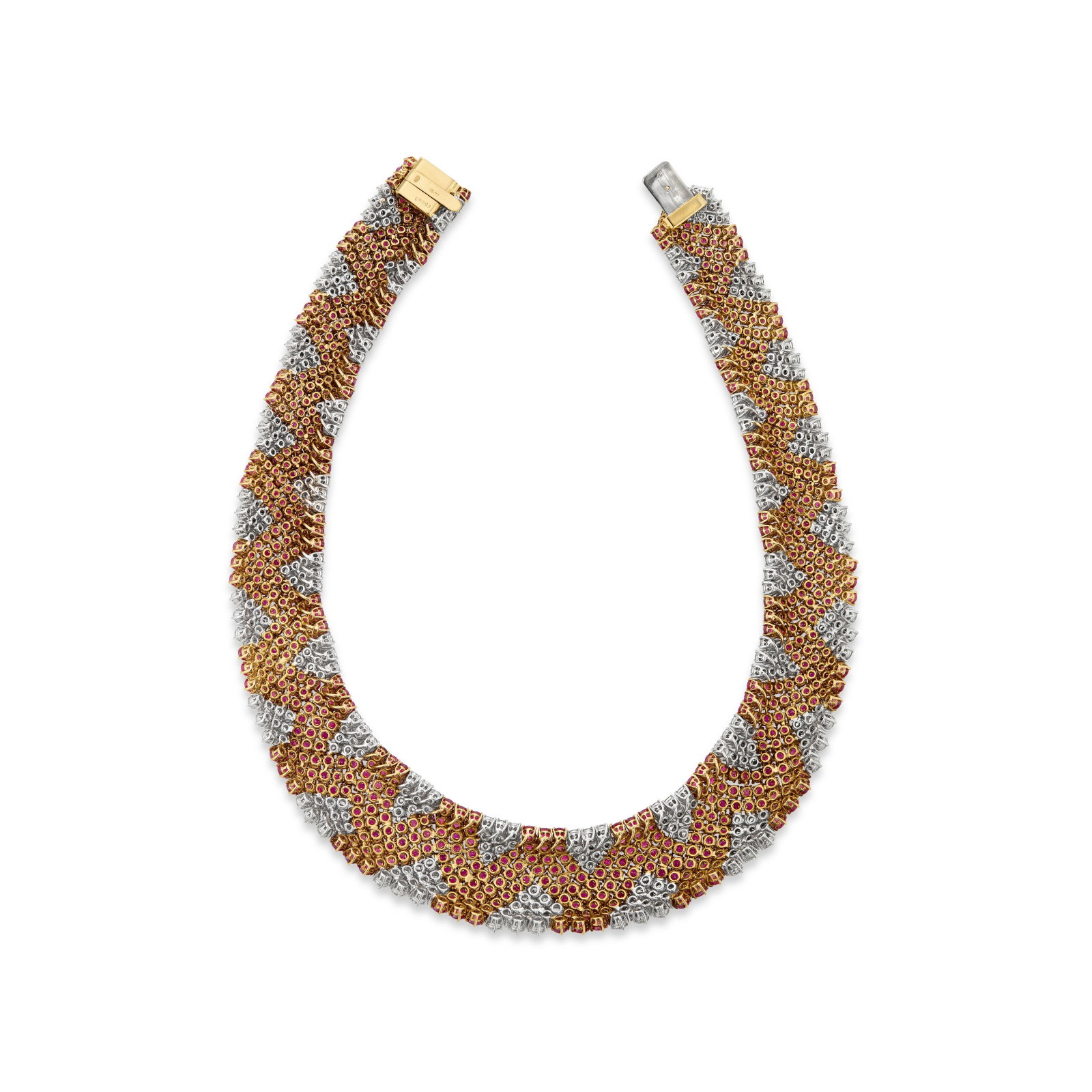RUBY AND DIAMOND NECKLACE - 3