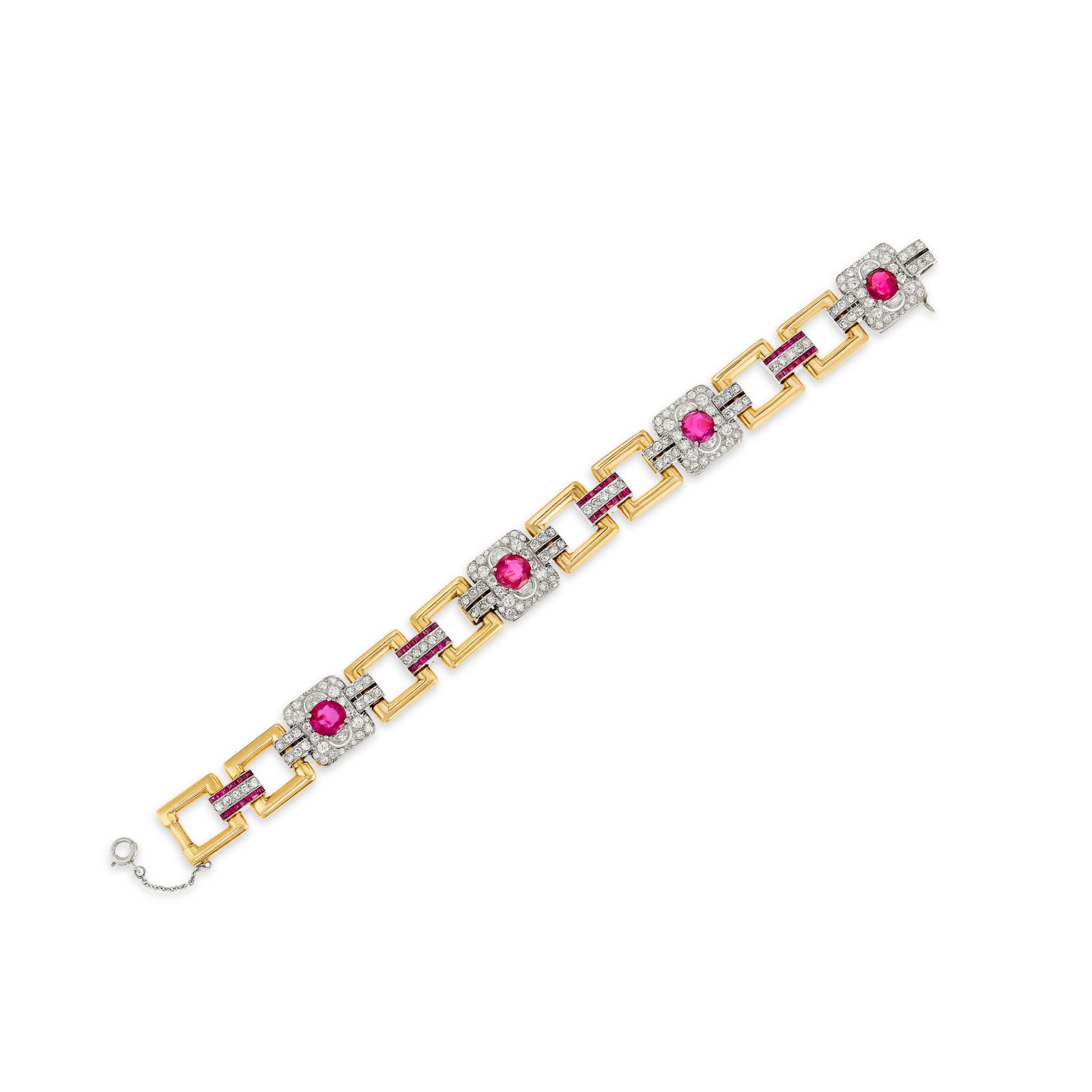 RUBY AND DIAMOND BRACELET (1 of 3)