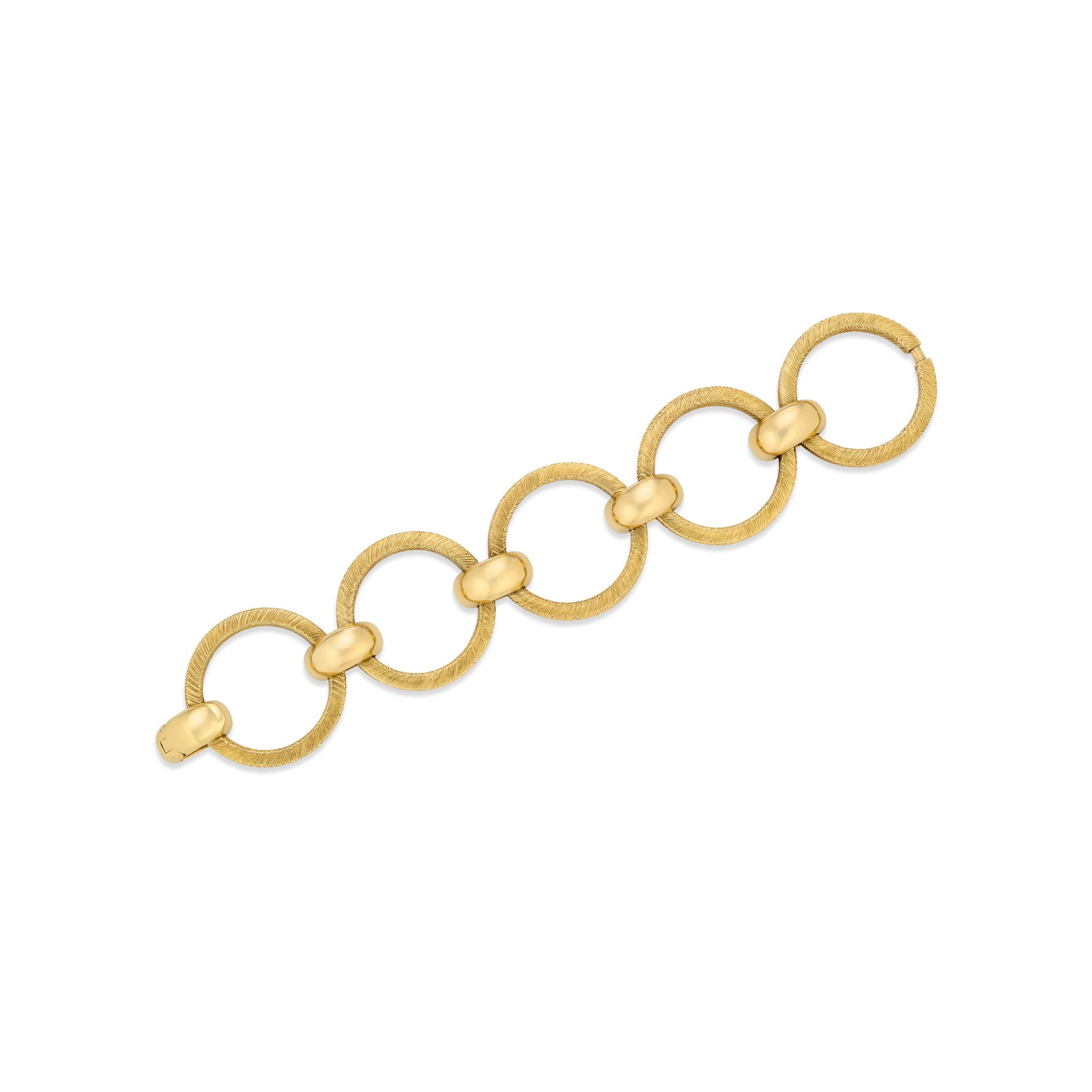 TIFFANY & CO. GOLD LINK BRACELET (1 of 3)