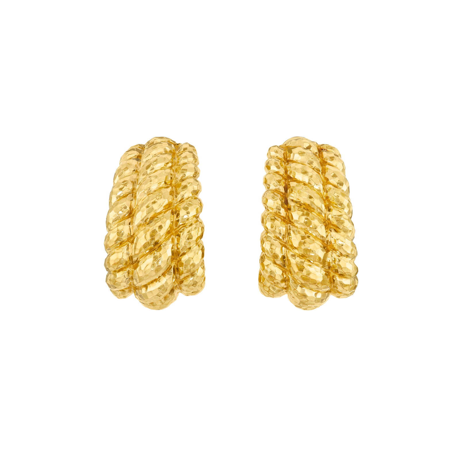 DAVID WEBB GOLD EARRINGS (1 of 3)