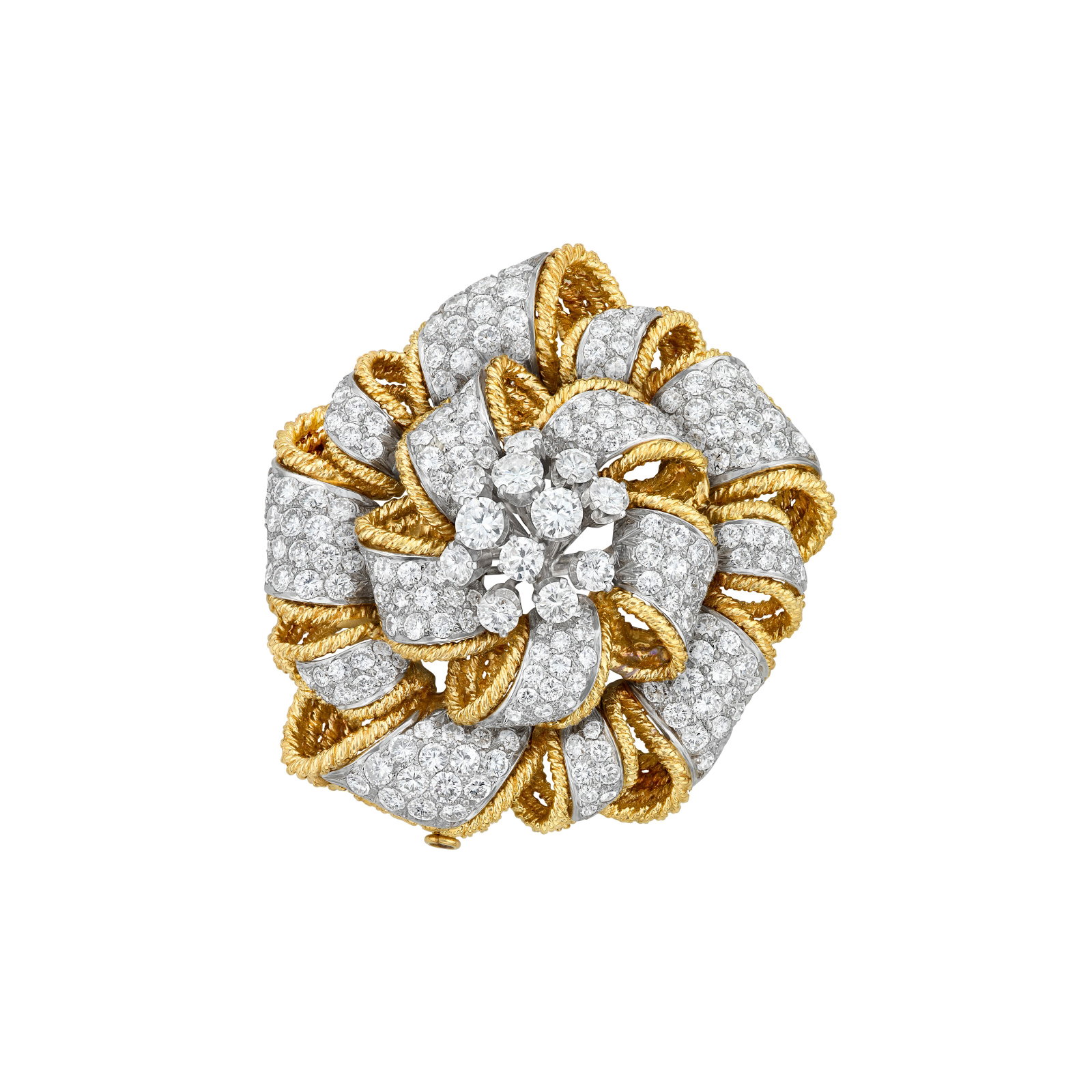 DAVID WEBB DIAMOND BROOCH (1 of 3)