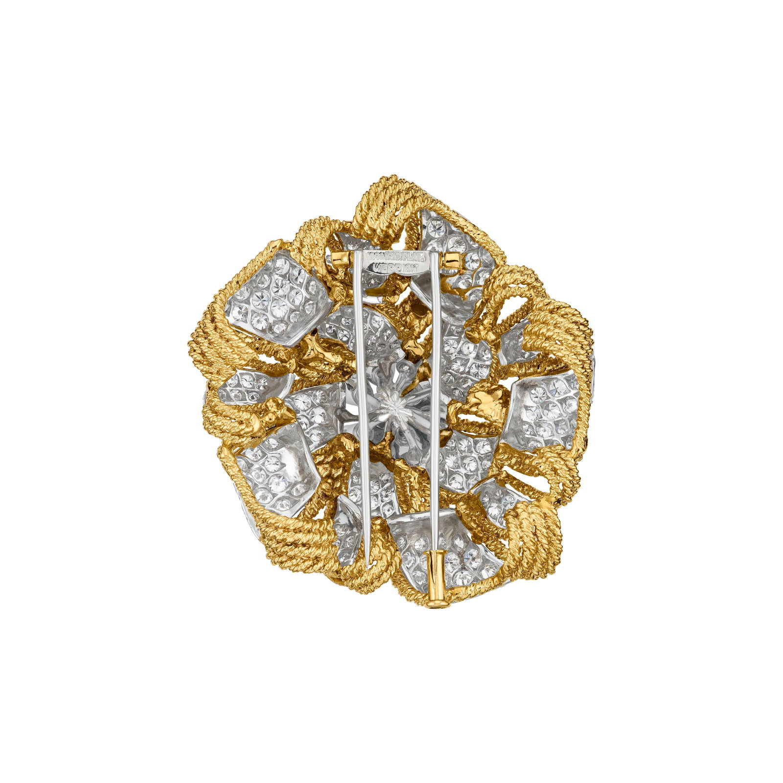 DAVID WEBB DIAMOND BROOCH - 3