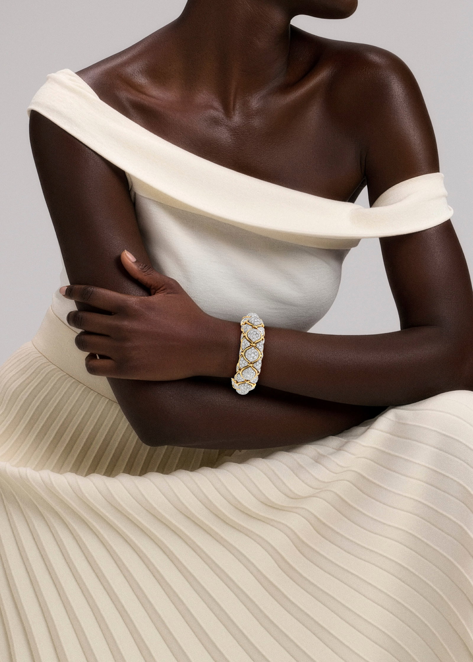 DAVID WEBB DIAMOND BRACELET - 3