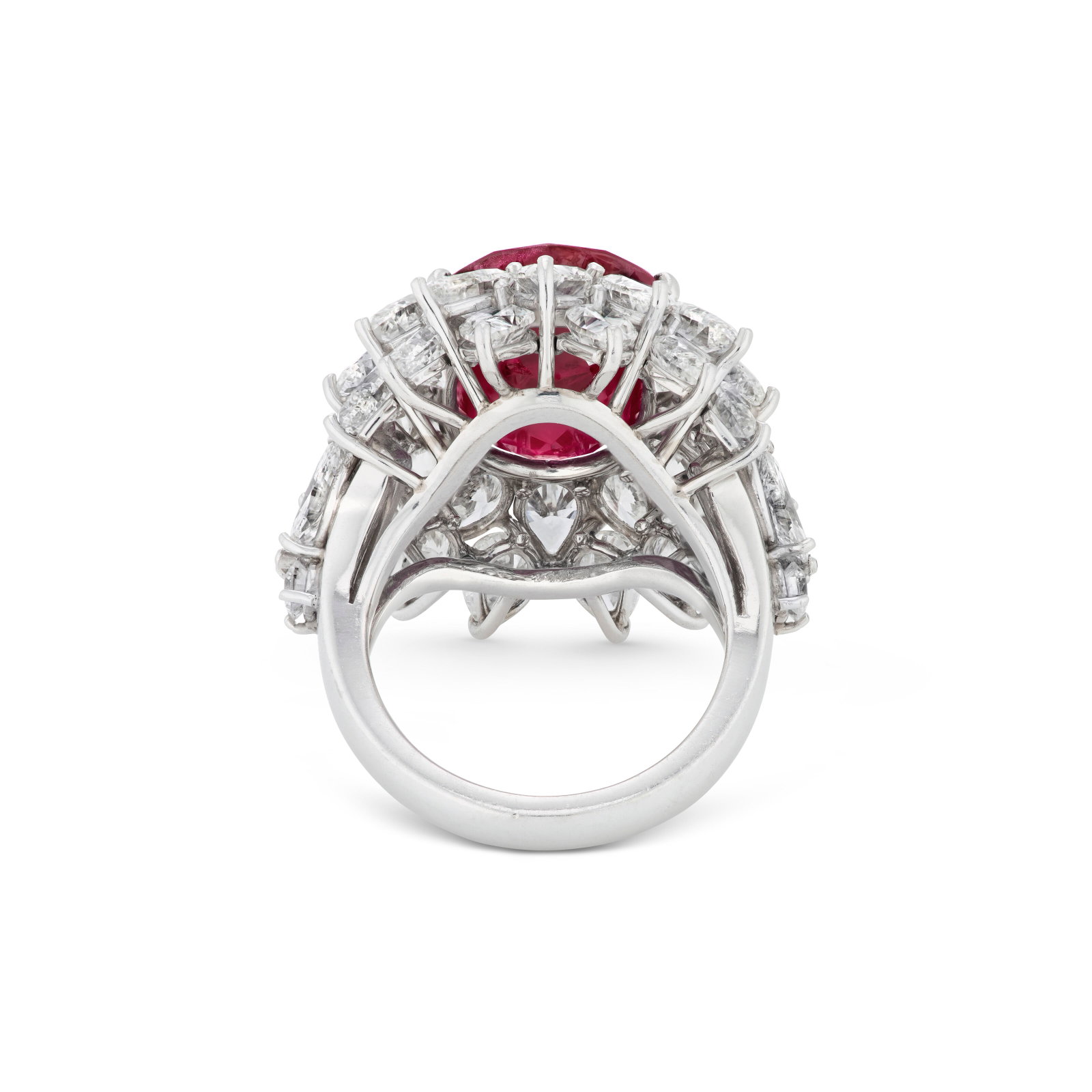 RUBY AND DIAMOND RING - 3