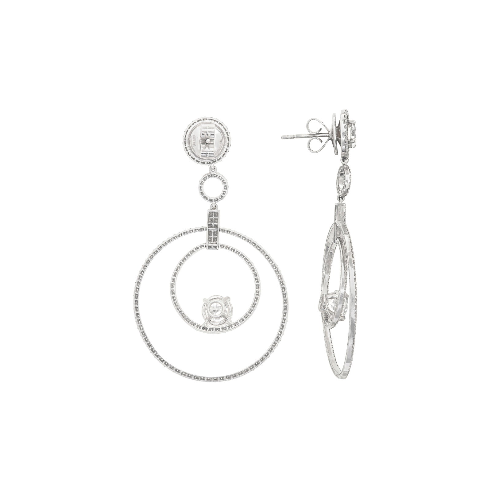 GRAFF DIAMOND EARRINGS - 2