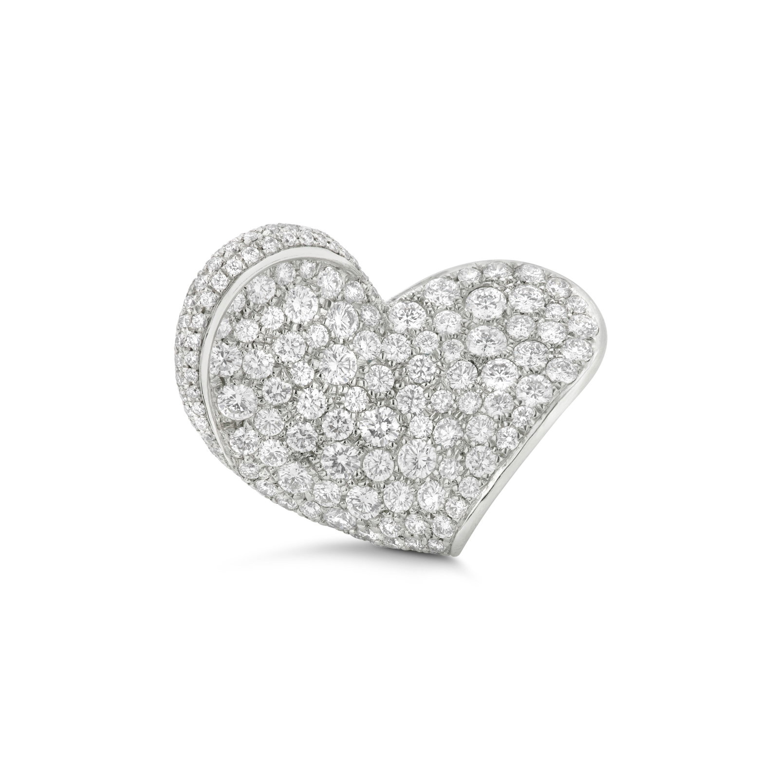 CHOPARD DIAMOND HEART RING - 2
