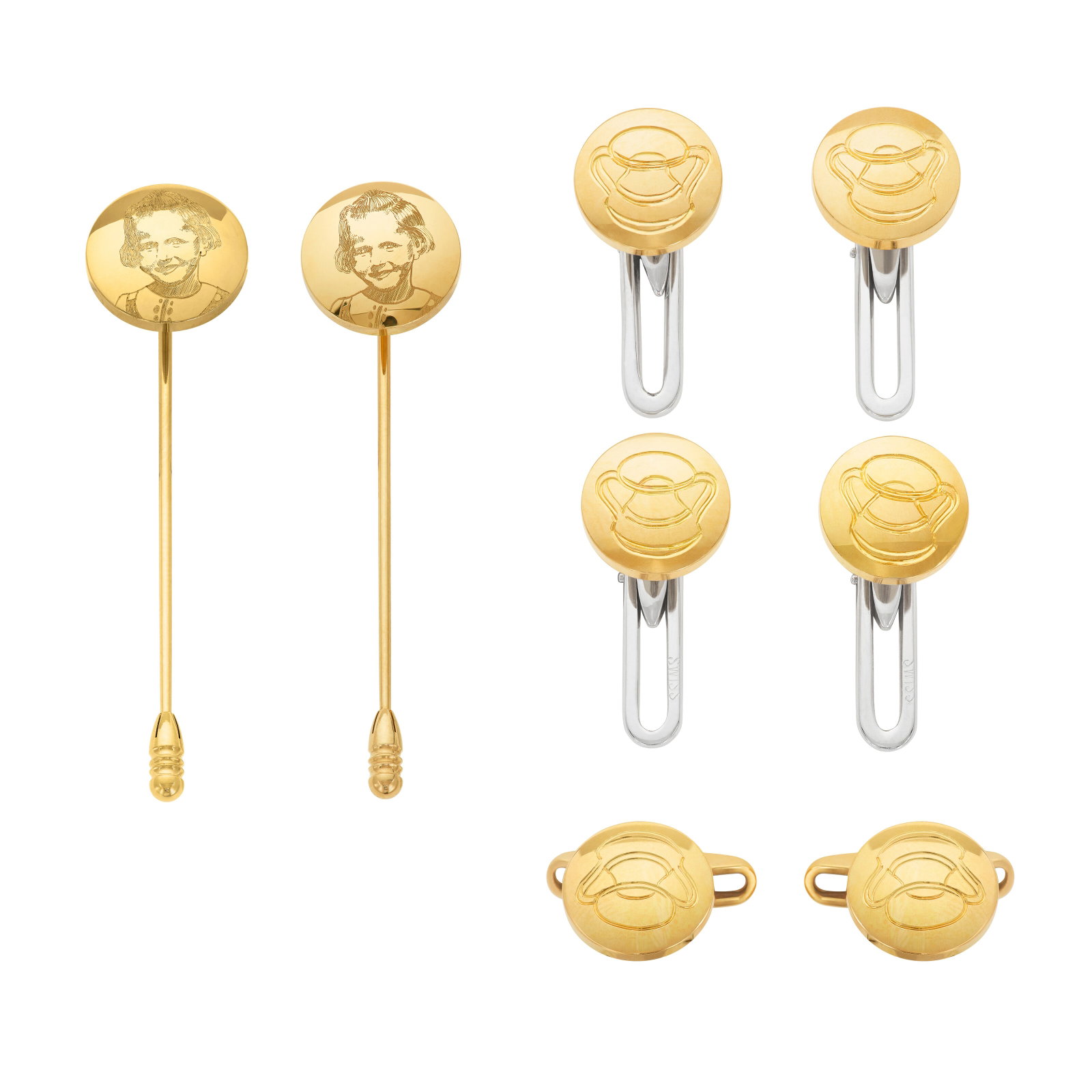 CHOPARD GOLD DRESS SET (1 of 6)