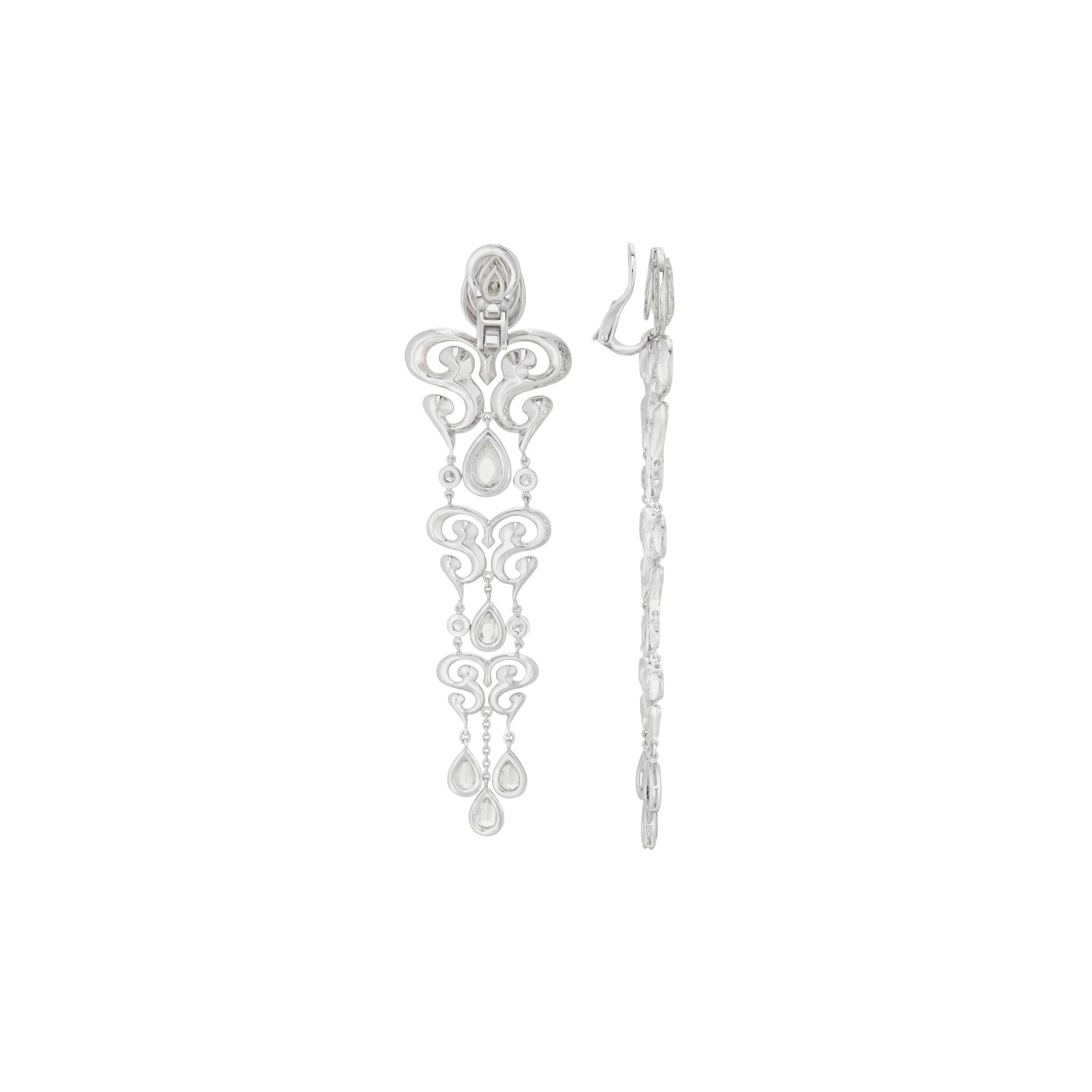 CHOPARD DIAMOND EARRINGS - 2