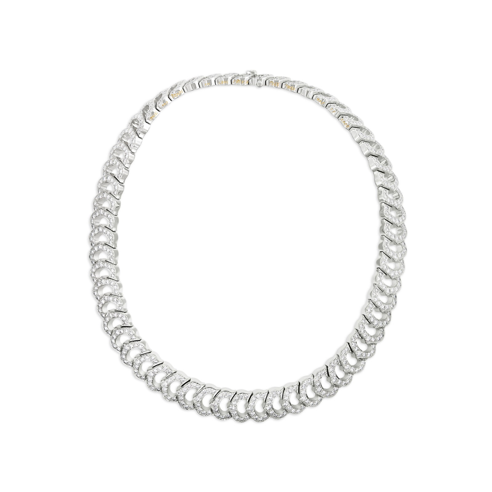 CARTIER DIAMOND 'C DE CARTIER' NECKLACE (1 of 3)