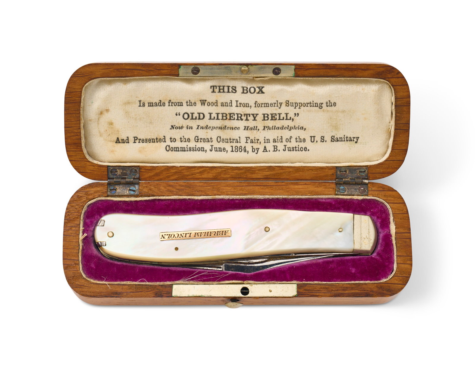 ABRAHAM LINCOLN'S POCKET KNIFE (1 of 4)