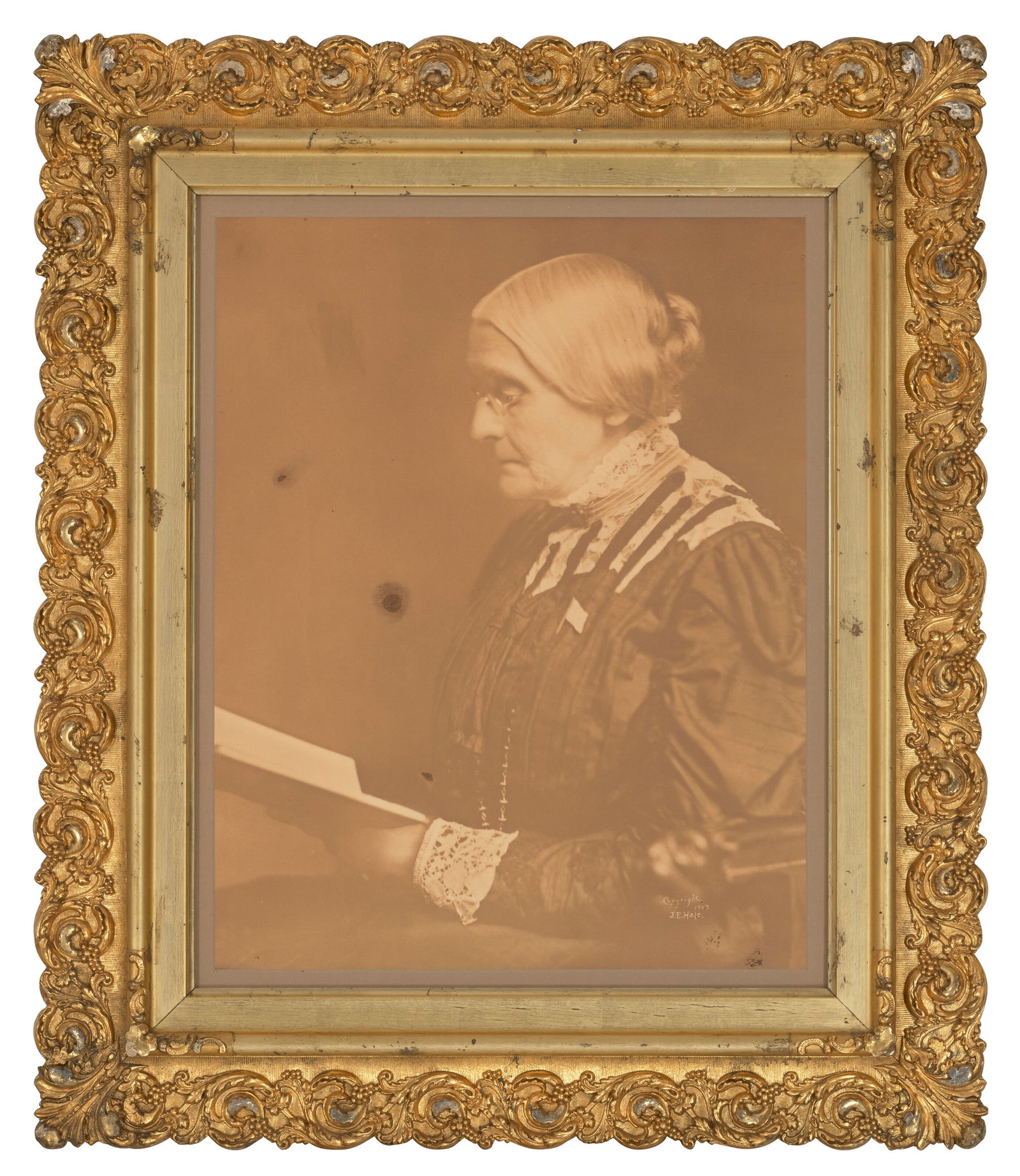 OFFICIAL PORTRAIT OF SUSAN B. ANTHONY (1 of 1)