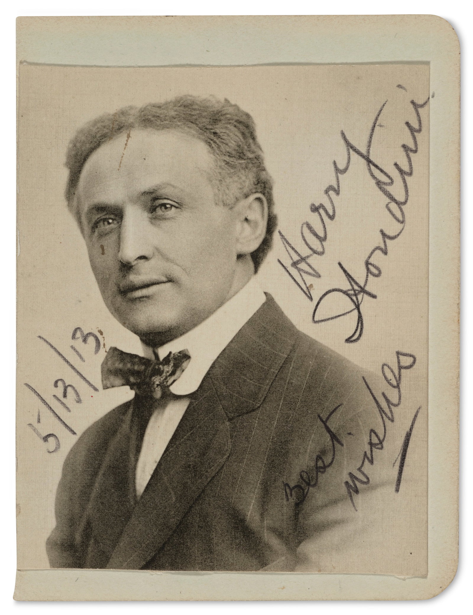 A SIGNED PHOTOGRAPH (1 of 2)