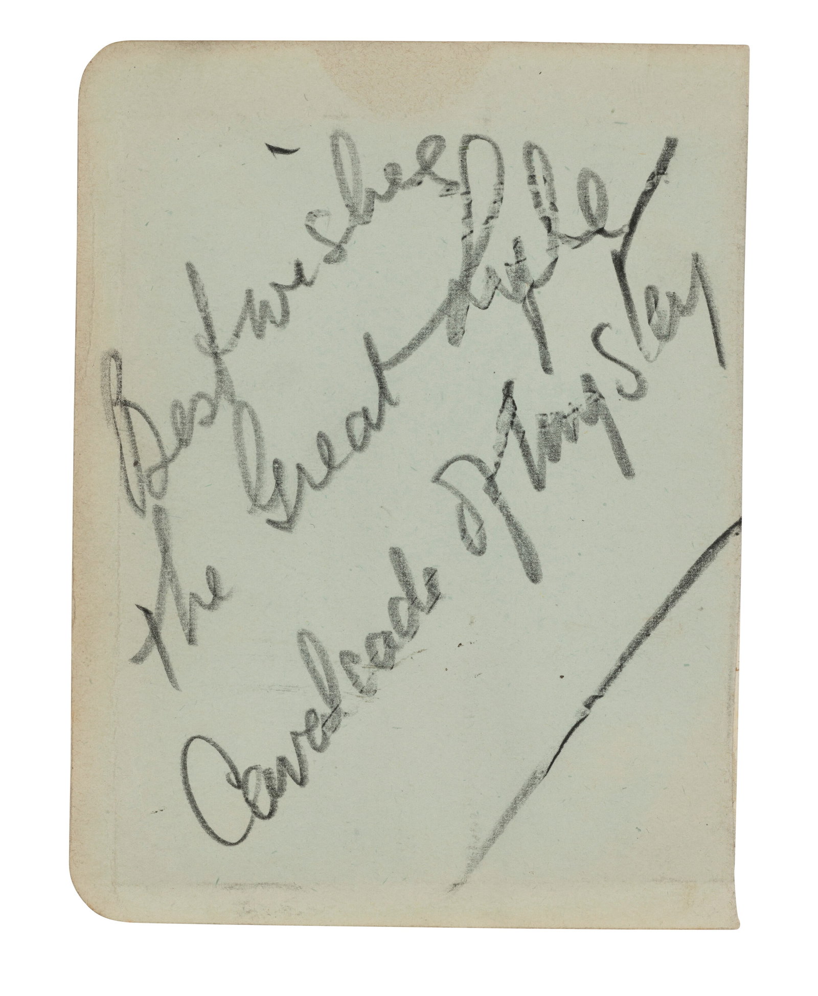 A SIGNED PHOTOGRAPH - 2