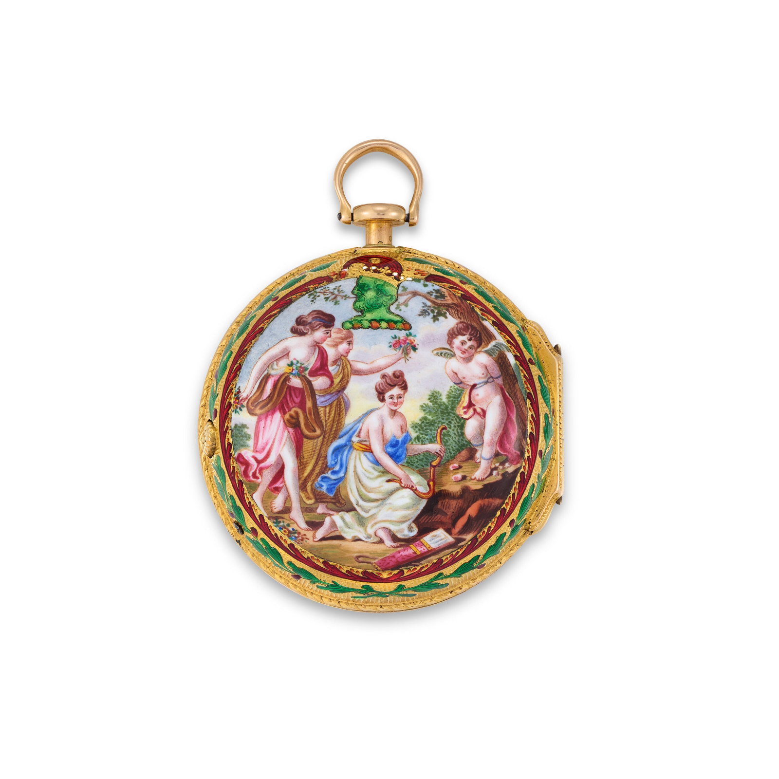 A GEORGE II 22K GOLD PAIR CASED DUMB REPEATING POCKET WATCH BENJAMIN GRAY, LONDON, CIRCA 1740-55 (1 of 8)