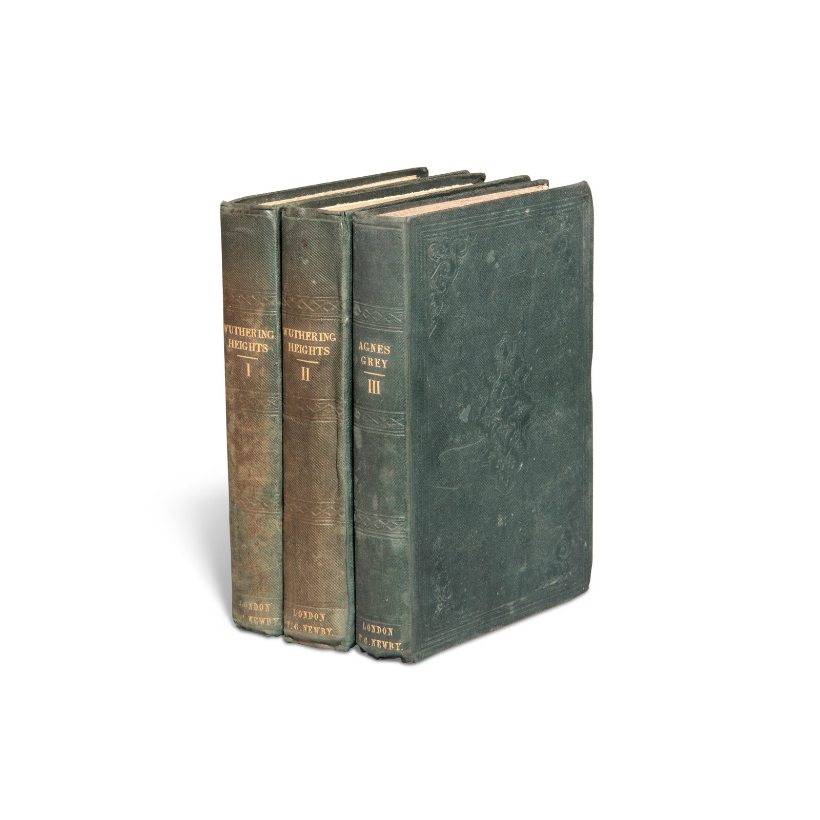 [BRONTË, Emily (1818-1848) and Anne (1820-1849)] Wuthering Heights. A Novel. By Ellis Bell. (1 of 5)