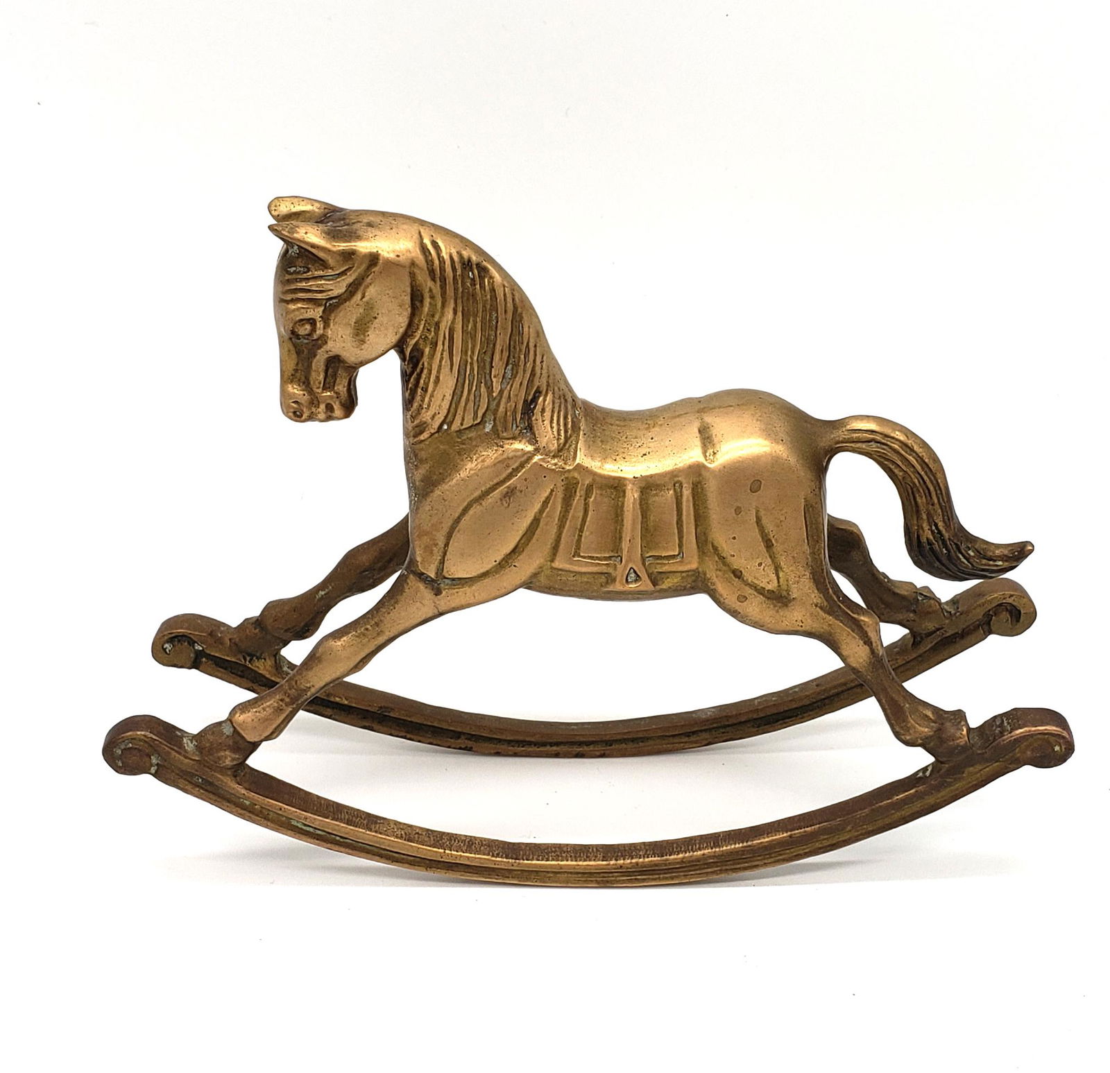 Vintage Brass Rocking Horse! (1 of 5)