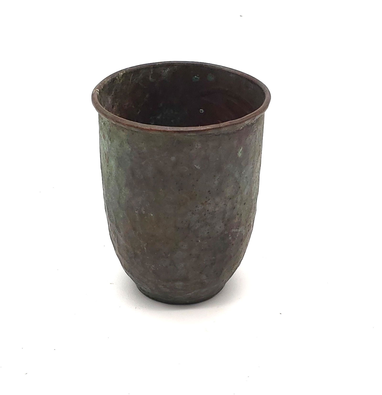 Vintage Small Bronze /Cooper Kidush Cup ! (1 of 4)