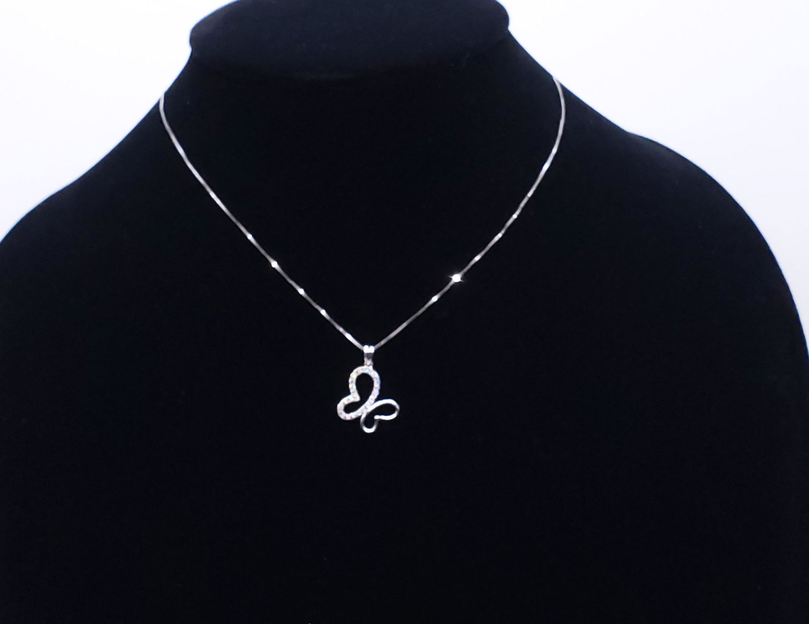 Stunning 14k Gold Diamond Necklace Made In Italy! (1 of 5)