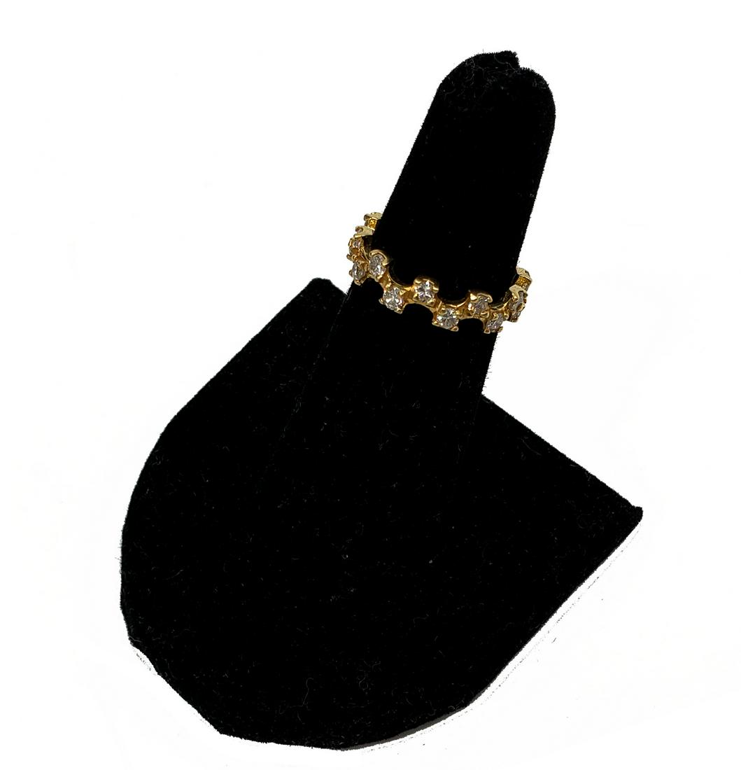 Gorgeous 14k Gold .54 ctw Natural Diamonds  Ring 5.5"! (1 of 3)