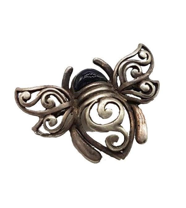 Vintage Silver Bee Pin Art! (1 of 3)