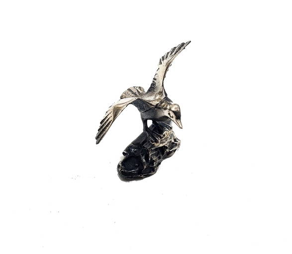 Stunning Solid Silver Bird Figurine Miniature! Sep 06, 2020 Rubies
