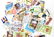 Huge Lot Vintage USA & World Stamps! - 9