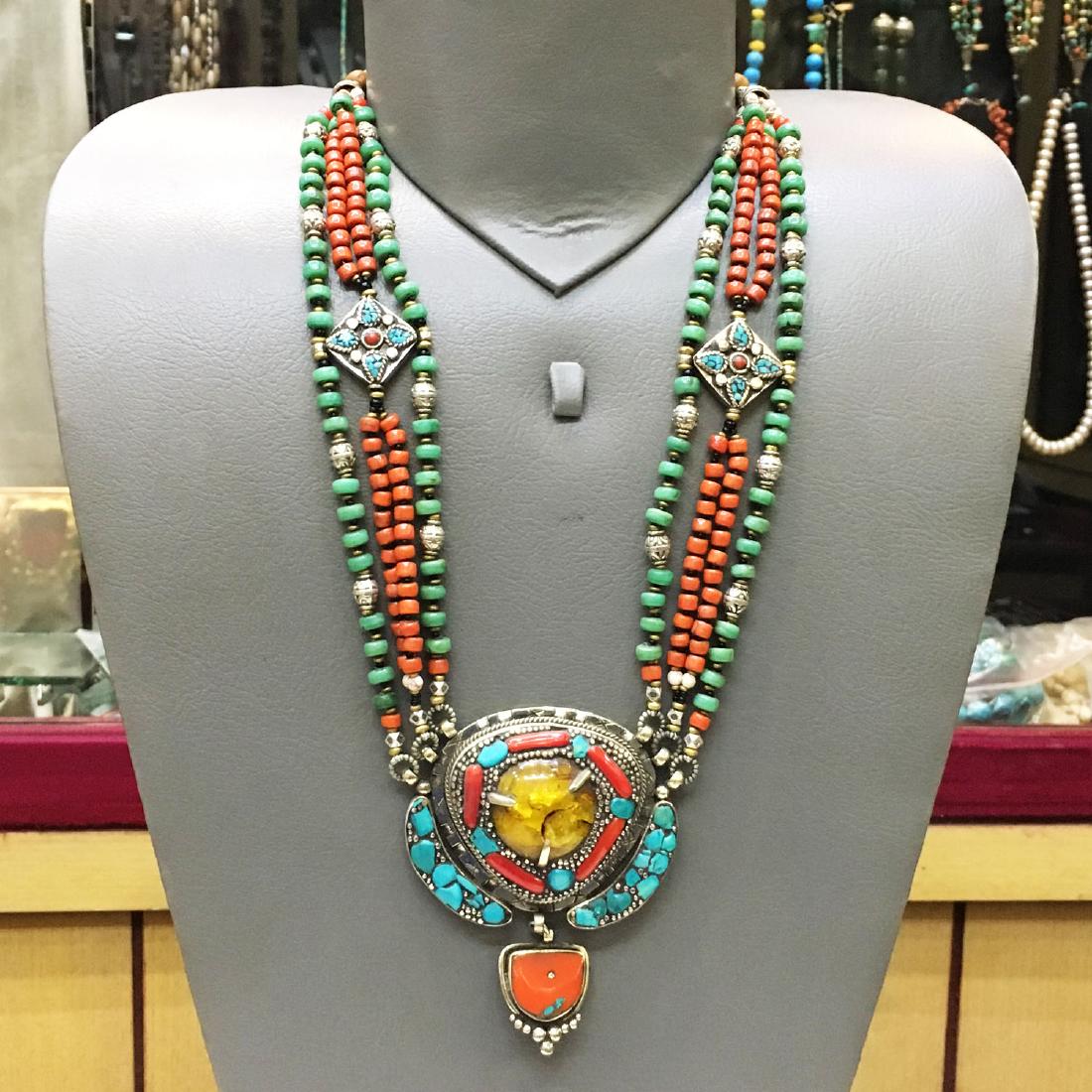 DREAMS OF TIBET NECKLACE: Our new Tibetan necklace is handmade in Kathmandu, Nepal.