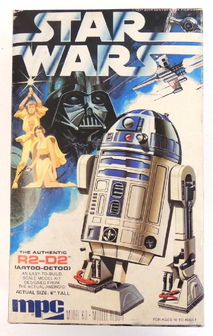 Star Wars R2D2 MPC Model Kit, c. 1977 Sealed in box 6": Star Wars R2D2 MPC Model Kit, c. 1977 Sealed in box 6" tall