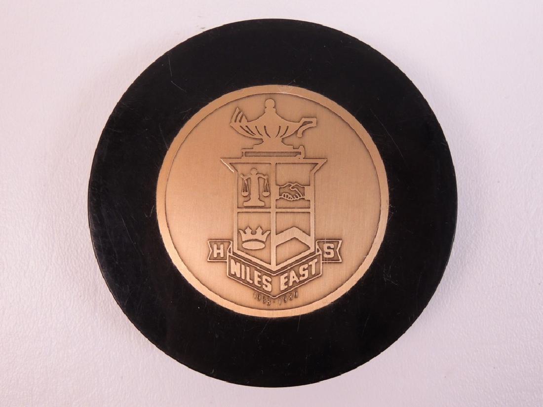Niles East H.S. 1938-1980 Paperweight Niles East High: Niles East High School, RIP