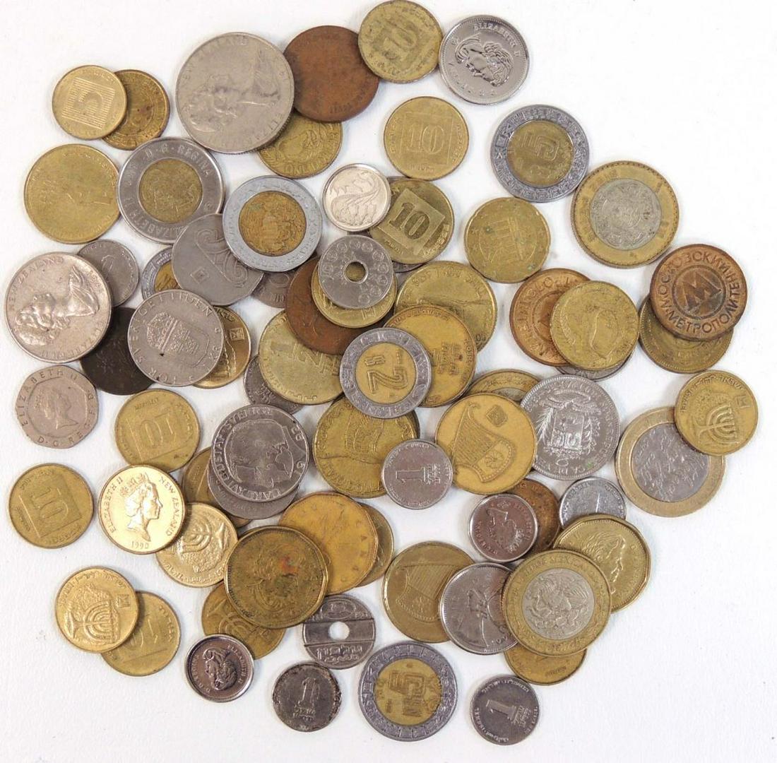 Coin and Currency Lot: Includes 1964 Kennedy Half (90% Silver) Includes 1967 Kennedy Half (40% Silver)