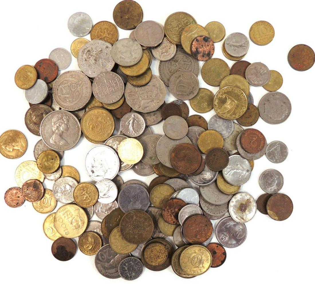 Lot of Foreign Coins (1 of 1)
