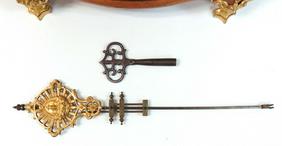 French eight day pendulum mantle clock