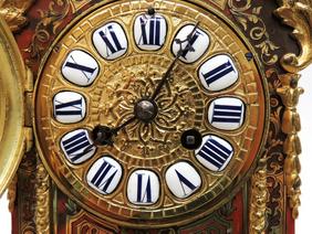 French eight day bracket clock
