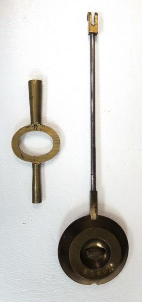 French eight day bracket clock