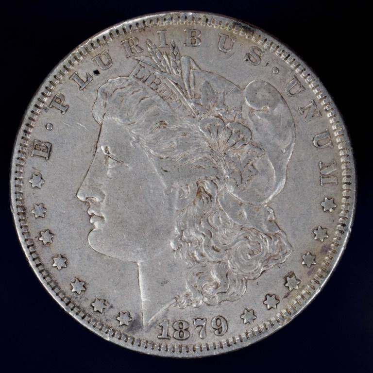 1879 Morgan silver dollar: 1879 Morgan silver dollar - Philadelphia Mint