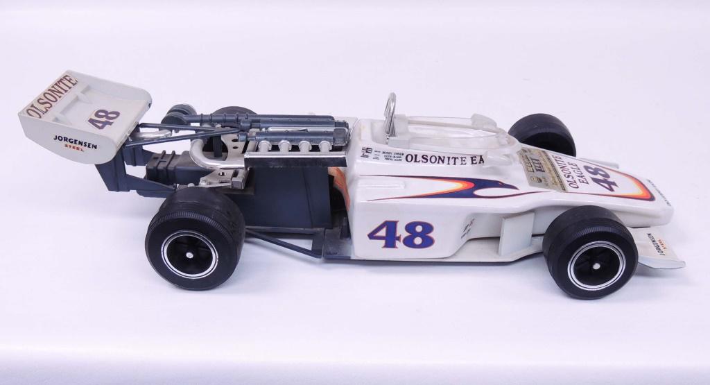 Jim Beam Decanter - Race Car Decanter Sealed: Olsonite Eagle, 100 Mo. old. Local Pick up only.