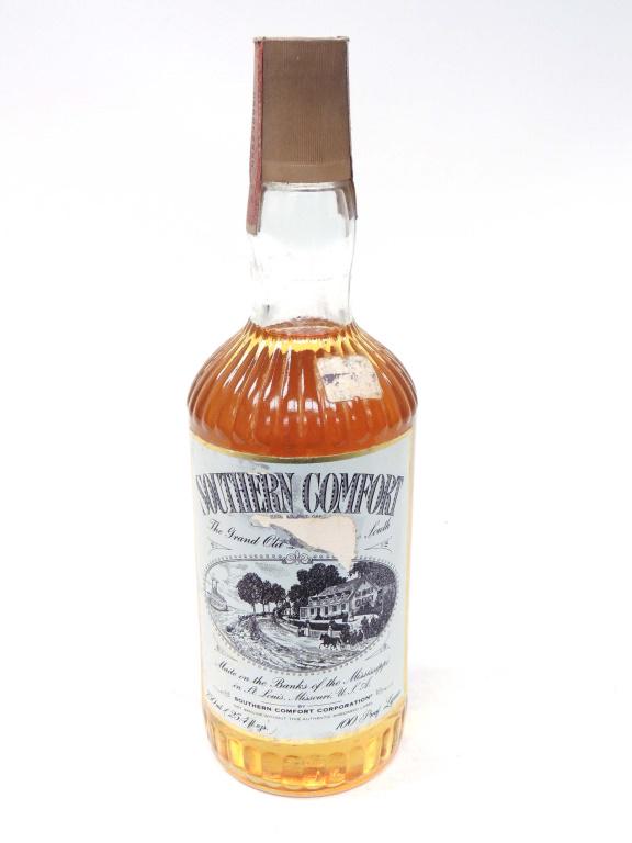 1978 Southern Comfort Bottle: 750 ml 100 proof, Sealed. If you require shipping, please talk to Ian before bidding.