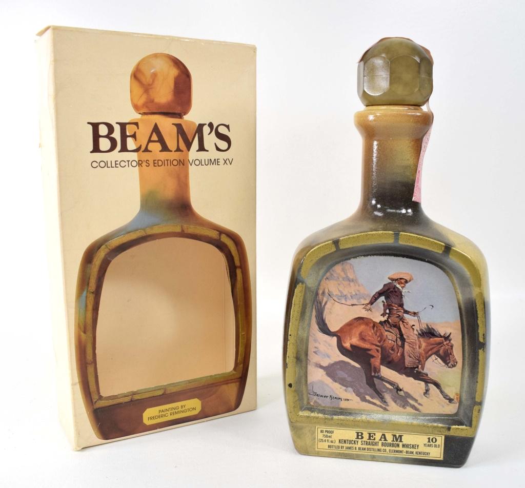 Remington Jim Beam decanter "The Cowboy" 1902 Jan 02, 2020 Lot 14