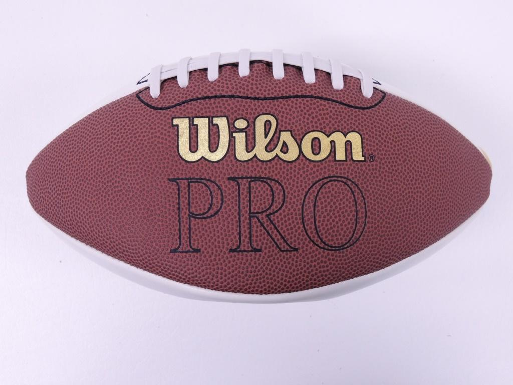 Marcus Robinson (#88) Signed Football: Marcus Robinson (#88) Signed Lincoln-Mercury football