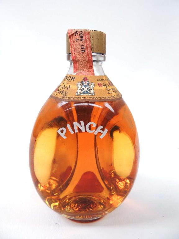 Pinch 1/2 Pint, 86-8 Proof: Pinch 1/2 Pint, 86-8 Proof. **If you will need bottles shipped, please speak with Ian before bidding**