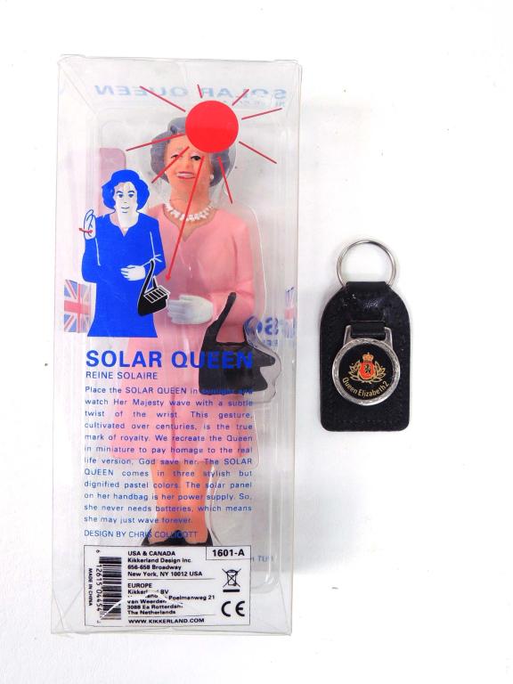Solar Queen, Kikkerland; Keychain: Solar Queen, Kikkerland; Queen Keychain